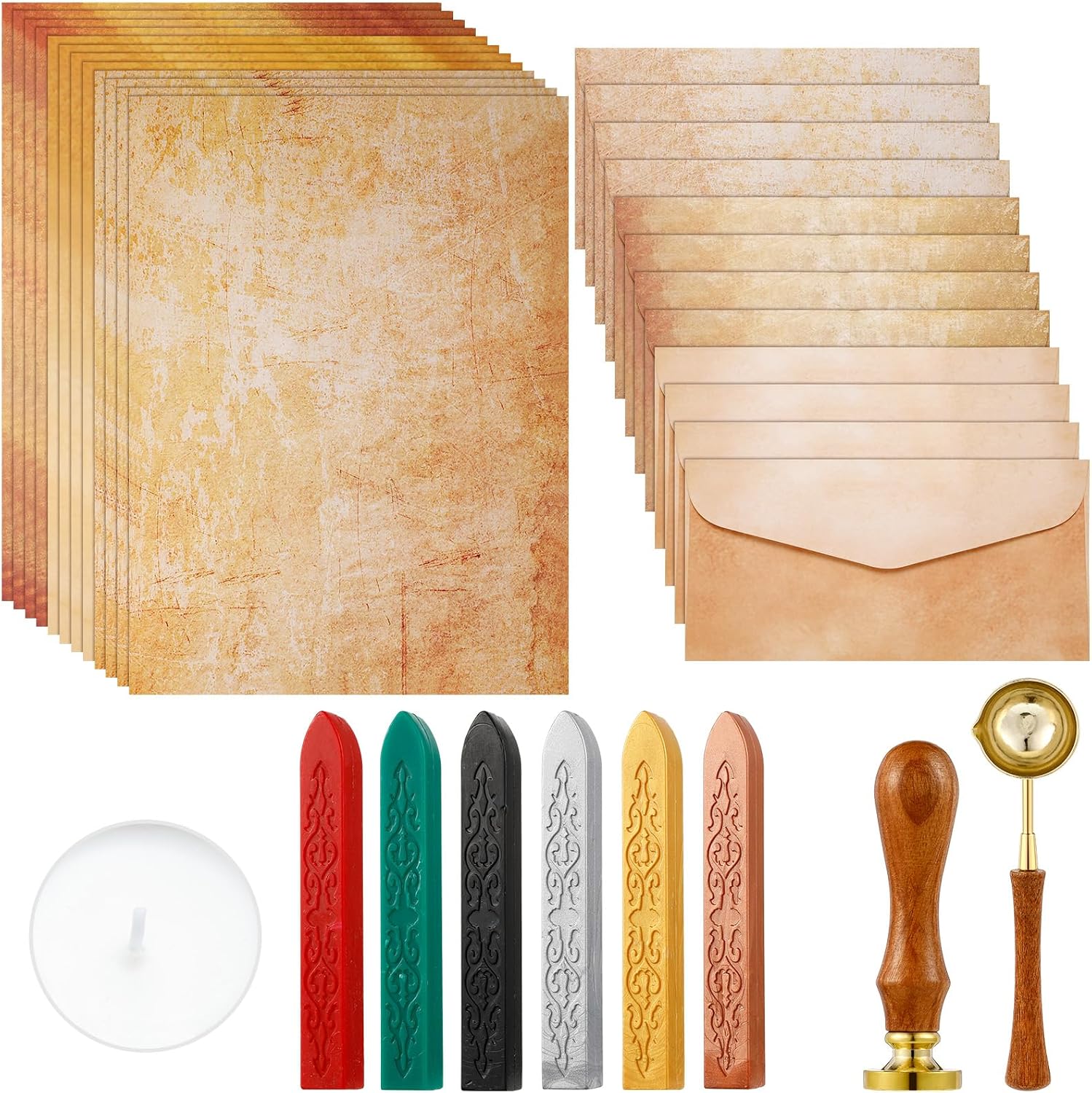 Vintage Wax Seal Stationery Set